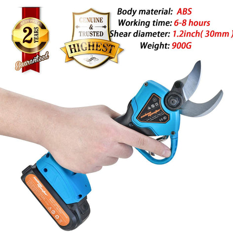 Electric branch scissors-Make Your Gardening Work Easy