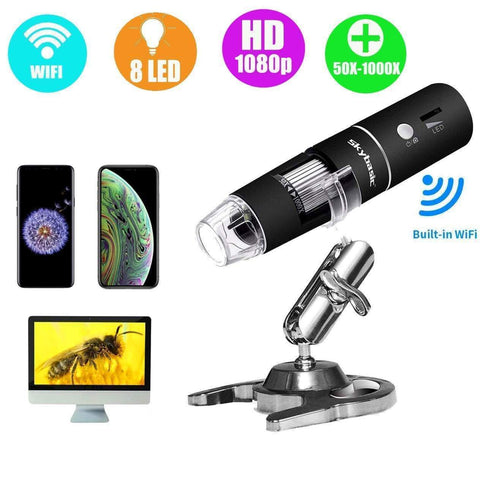 1000X Zoom 1080p Microscope Camera