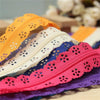 10Pcs Brass Nylon Lace Bud Silk Zipper Puller For Purse Bag Sewing Tool Color Random