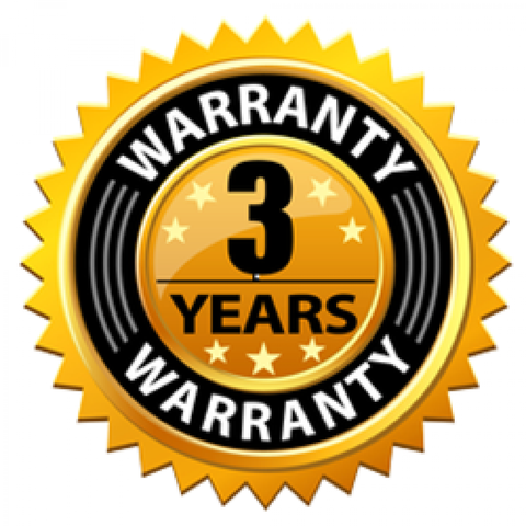 Warranty 3 Years For Your Product