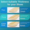 3 Pairs Heel Liner Cushions Insoles