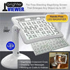 360° Rotating Hands-free LED Magnifier