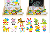 3D children's puzzle magnetic puzzle（buy two and get free shipping）