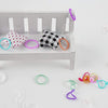 4000pcs Elastic Hair Ties, YGDZ 2000pcs Clear Mini Rubber Bands & 2000pcs Soft Colored Elastics Hair...