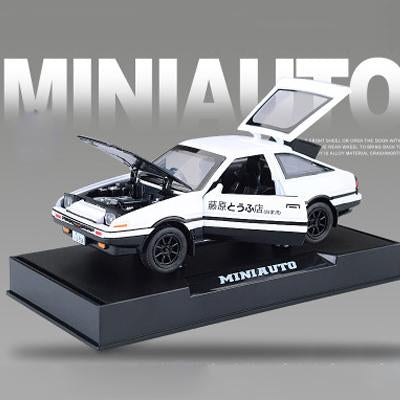 AE86 right-hand drive initial D project model car