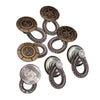 6pcs Unisex Jeans Pants Instant Fix Waist Extender Metal Freedom Elastic Buttons