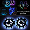 7 Colors Led Car Logo Cup