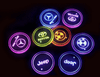7 Colors Led Car Logo Cup