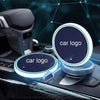 7 Colors Led Car Logo Cup