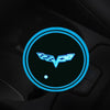 7 Colors Led Car Logo Cup