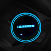 7 Colors Led Car Logo Cup