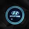 7 Colors Led Car Logo Cup