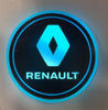 7 Colors Led Car Logo Cup