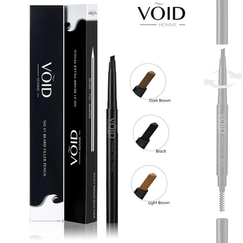 Adjustable 2-Sided Beard Filler Pencil for Beards