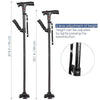 MULTI-FUNCTIONAL FOLDABLE LED WALKING CANE - CONVENIENT, COOL, & EASY-TO-USE