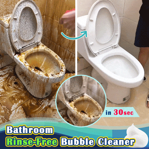 Bathroom Rinse-Free Bubble Cleaner