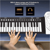 Best Gifts for Kids - Hand Roll Portable Piano 49 Keys