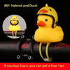 Small Yellow Duck Bell with Bike Motor Helmet Accessories