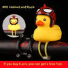 Small Yellow Duck Bell with Bike Motor Helmet Accessories