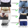 BUCKLE-FREE UNISEX ELASTIC BELT