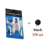 U Shape Fastener Snap Pliers KAM Button + 150 set T5 Plastic Resin Snap Button Press Stud Cloth Button Press Machine Sewing Tool