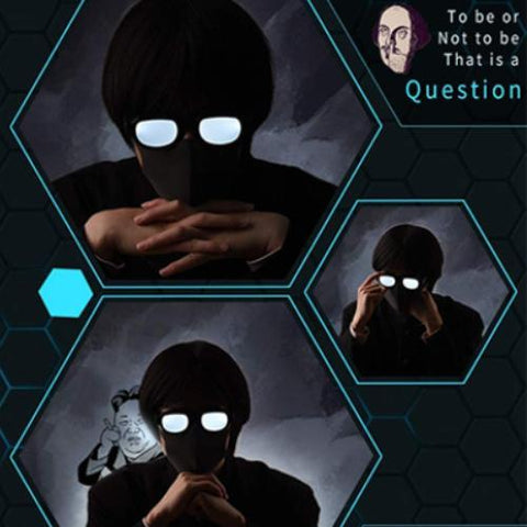 Cosplay LED Light Glasses