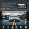 Auky 4K UHD Car Driving Recorder Camera