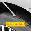 Car tire clear stone hook tool