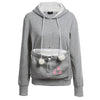 Cat & Dog Hoodie with Pouch - "The Paw"