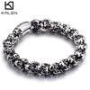 Kalen Punk 22.5cm Long Skull Bracelets