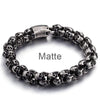 Kalen Punk 22.5cm Long Skull Bracelets