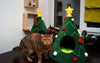 Christmas tree cat house