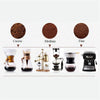 Classic vintage wooden handmade coffee grinder