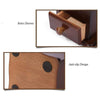 Classic vintage wooden handmade coffee grinder
