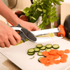 Clever Cutter 2-in-1 Stainless Steel Vegetable Scissor