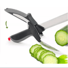 Clever Cutter 2-in-1 Stainless Steel Vegetable Scissor