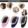 Portable Electric Ionic Hairbrush Negative ion Hair Straightener
