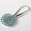 Crystal Curtain Straps Creative European Decorative Curtain Buckle Free Punch Hook Wall Hook Magnet Strap 1PCS