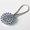Crystal Curtain Straps Creative European Decorative Curtain Buckle Free Punch Hook Wall Hook Magnet Strap 1PCS