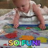 Develop & Learn - Tummy Time Water Mat