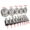Diamond Coated Drill Bit Set