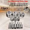 Diamond Coated Drill Bit Set