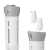 4-in-1 bath products travel dispenser