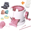 DIY kid knitted machine toy