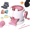 DIY kid knitted machine toy