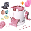 DIY kid knitted machine toy