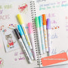 Double Line Outline Pen，For Gift Card Writing & Drawing