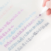 Double Line Outline Pen，For Gift Card Writing & Drawing