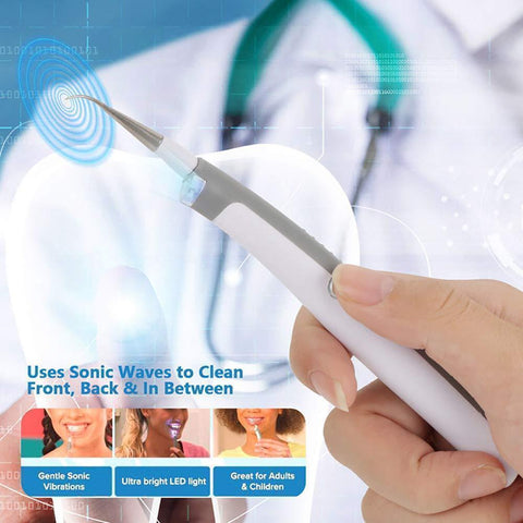 Electric toothbrush to remove stains