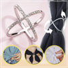 Elegant Multi-functional Scarf Buckle Ring